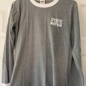 Pink Victoria’s Secret Long Sleeve Tee